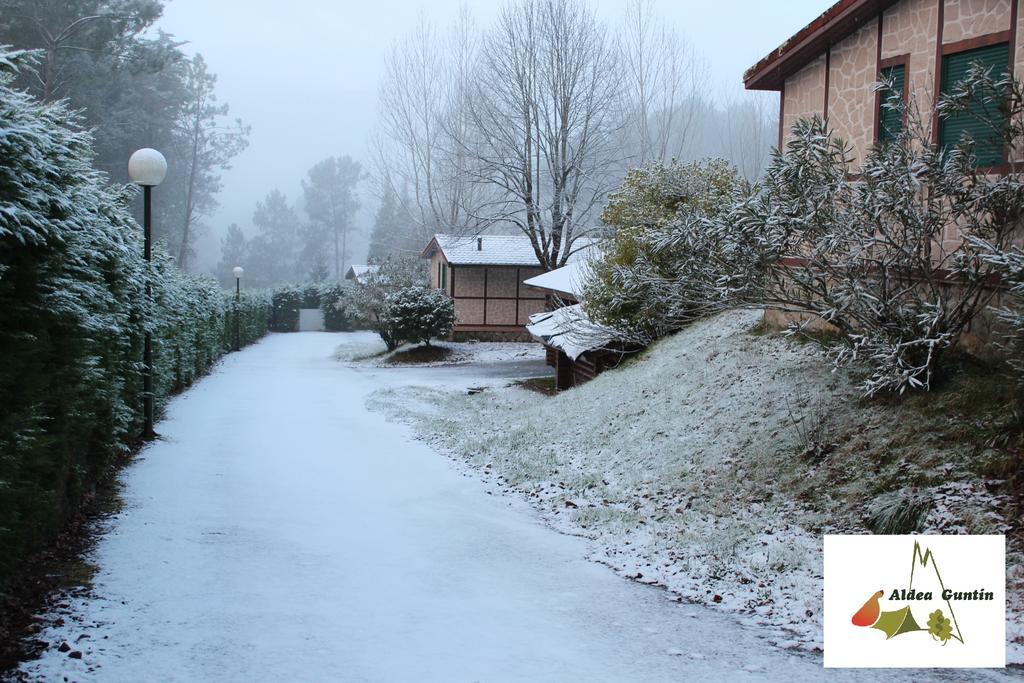 Aldea Guntin Camping Caniza Hotel La Caniza Buitenkant foto